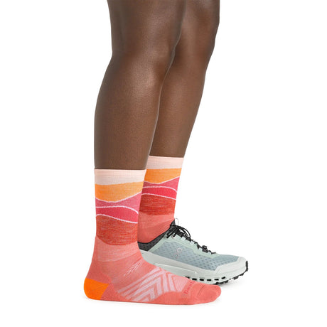 Darn Tough | 1064 Run | Horizon | Micro Crew | Ultra-Lightweight | Cushion | Dames | Trailrunsokken | Trail.nl