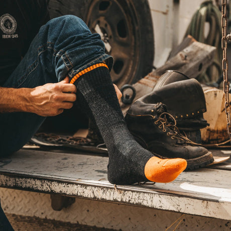 Darn Tough | 2006 Steely | Boot Sock | Midweight | Cushion | Heren | Werksokken | Trail.nl
