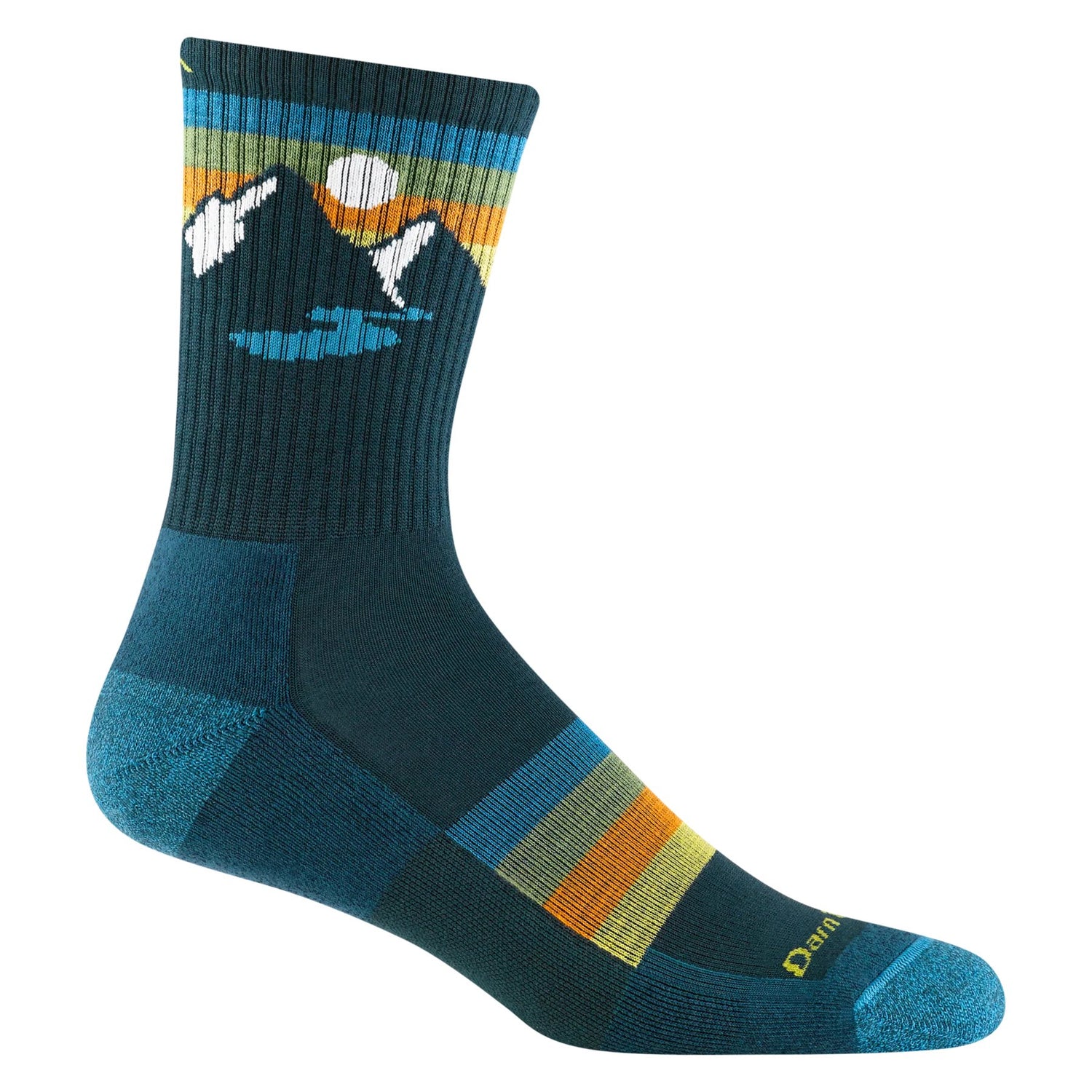 Darn Tough | 1997 Sunset Ridge | Micro Crew | Lightweight | Cushion | Heren | Wandelsokken | Trail.nl