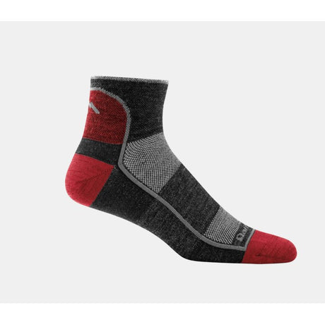 Darn Tough | 1715 Team DTV | 1/4 Sock | Lightweight | Heren | Trailrunsokken | Trail.nl
