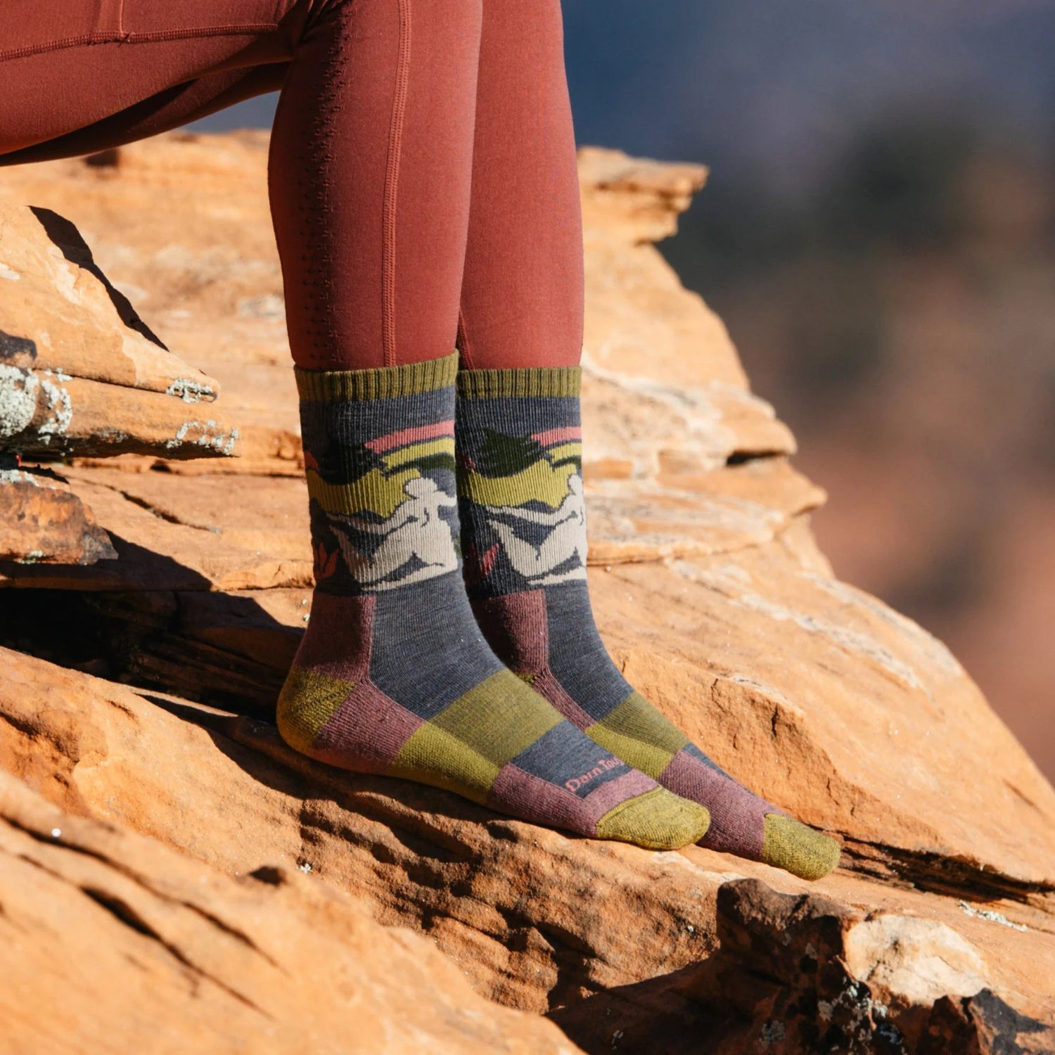 Darn Tough | 5016 Trailblazer | Micro Crew | Lightweight | Cushion | Dames | Wandelsokken | Trail.nl