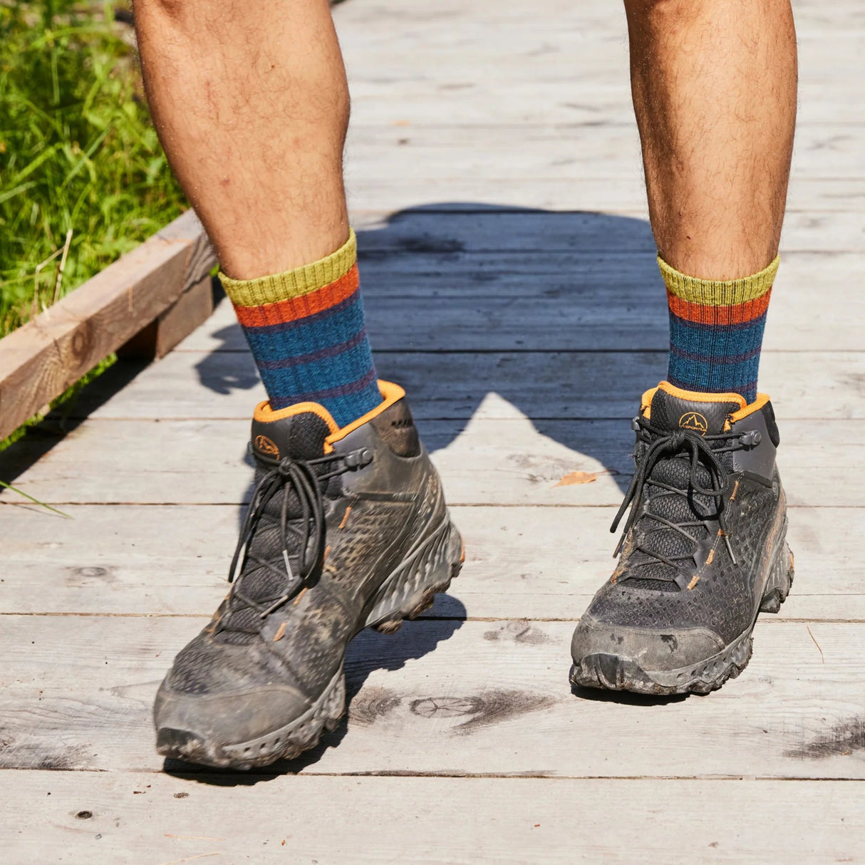 Darn Tough | 1925 Via Ferrata | Micro Crew | Midweight | Cushion | Wandelsokken | Heren | Trail.nl