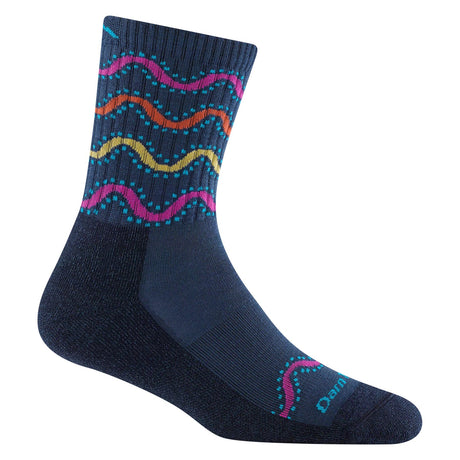 Darn Tough | 1943 Wandering Stripe | Micro Crew | Lightweight | Cushion | Wandelsokken | Dames | Trail.nl