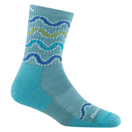 Darn Tough | 1943 Wandering Stripe | Micro Crew | Lightweight | Cushion | Wandelsokken | Dames | Trail.nl