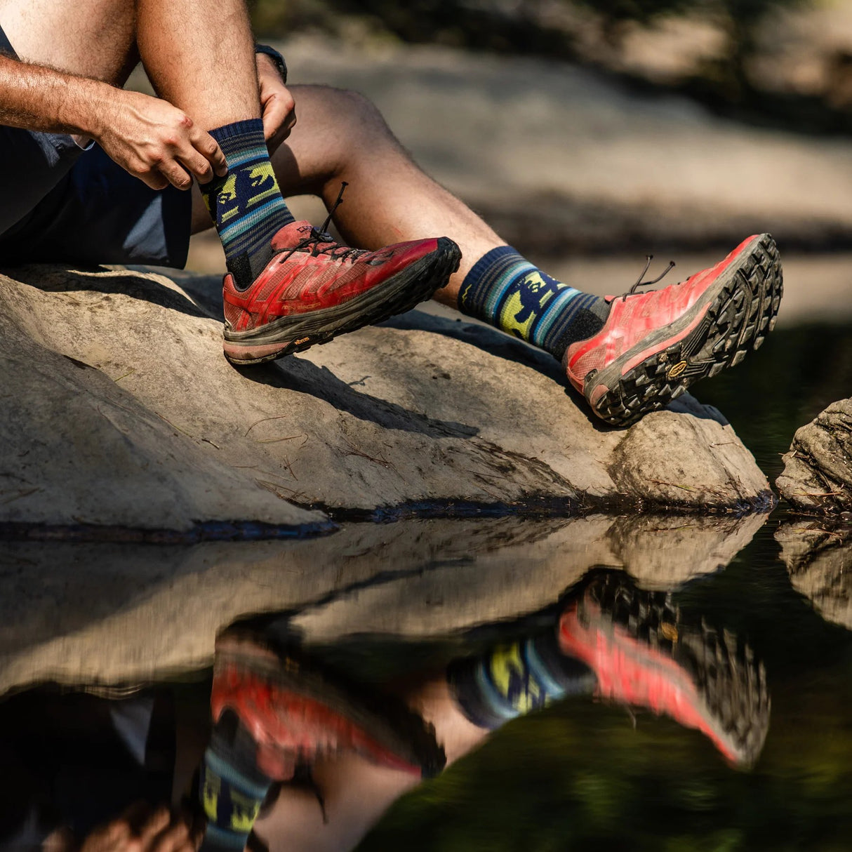 Darn Tough | 5003 Willoughby | Micro Crew | Lightweight | Cushion | Heren | Wandelsokken | Trail.nl