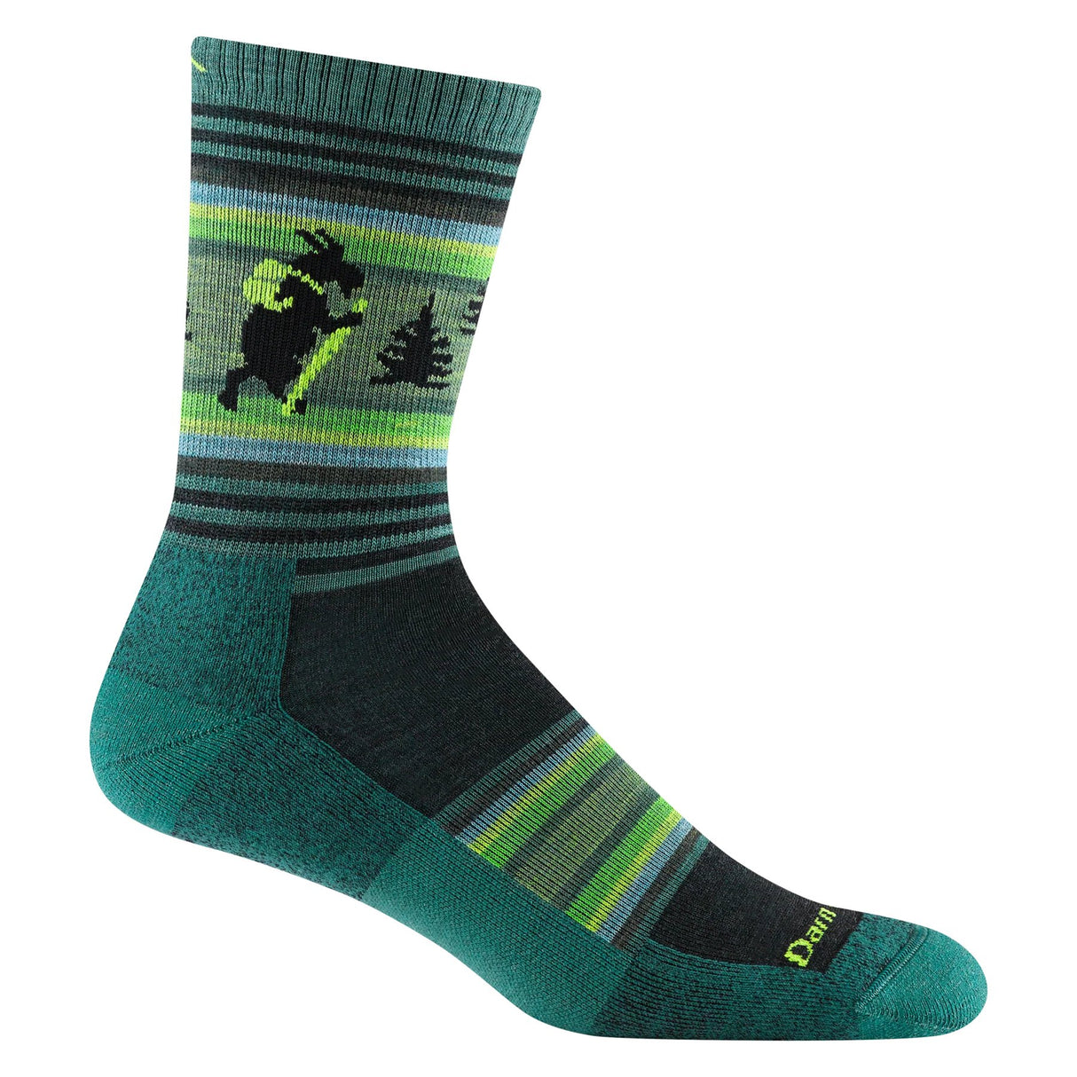 Darn Tough | 5003 Willoughby | Micro Crew | Lightweight | Cushion | Heren | Wandelsokken | Trail.nl