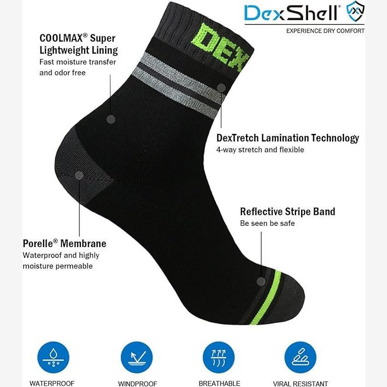DexShell Pro Visibility Waterproof Socks | Trail.nl