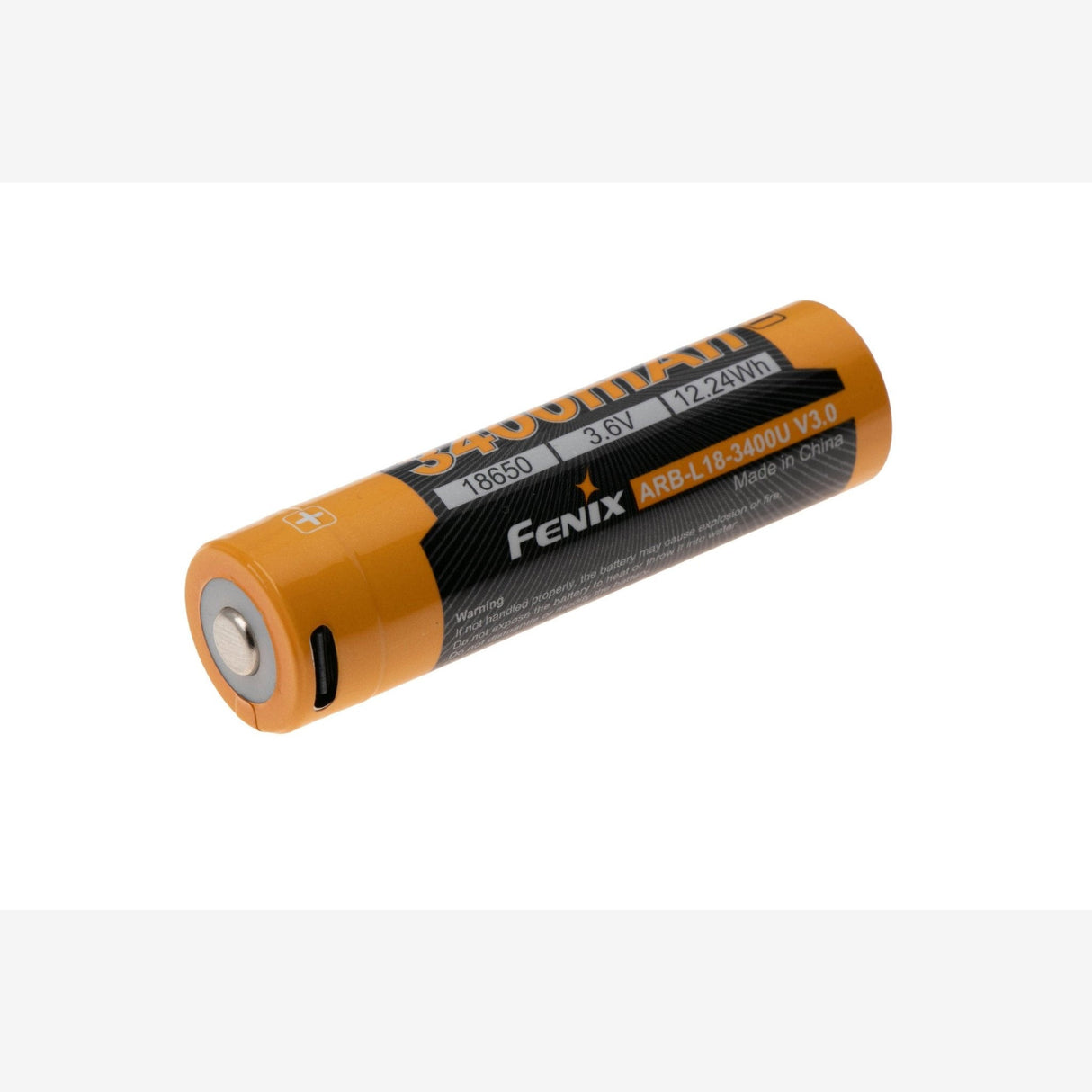 Fenix 18650 Accu 3.4 Ah (USB) | Trail.nl