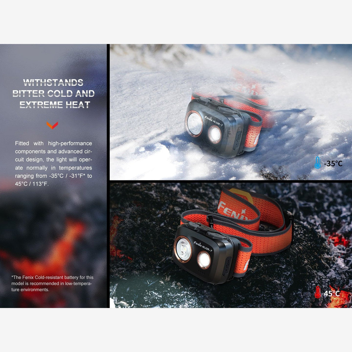 Fenix HL32R-T (800 lumen) - Trail.nl
