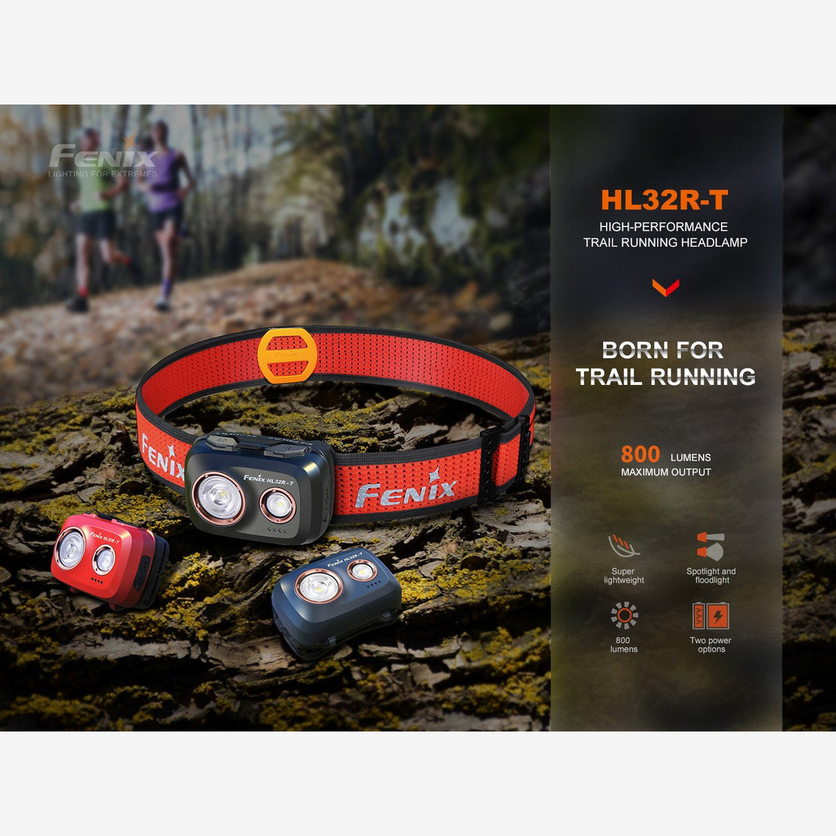 Fenix HL32R-T (800 lumen) | Trail.nl