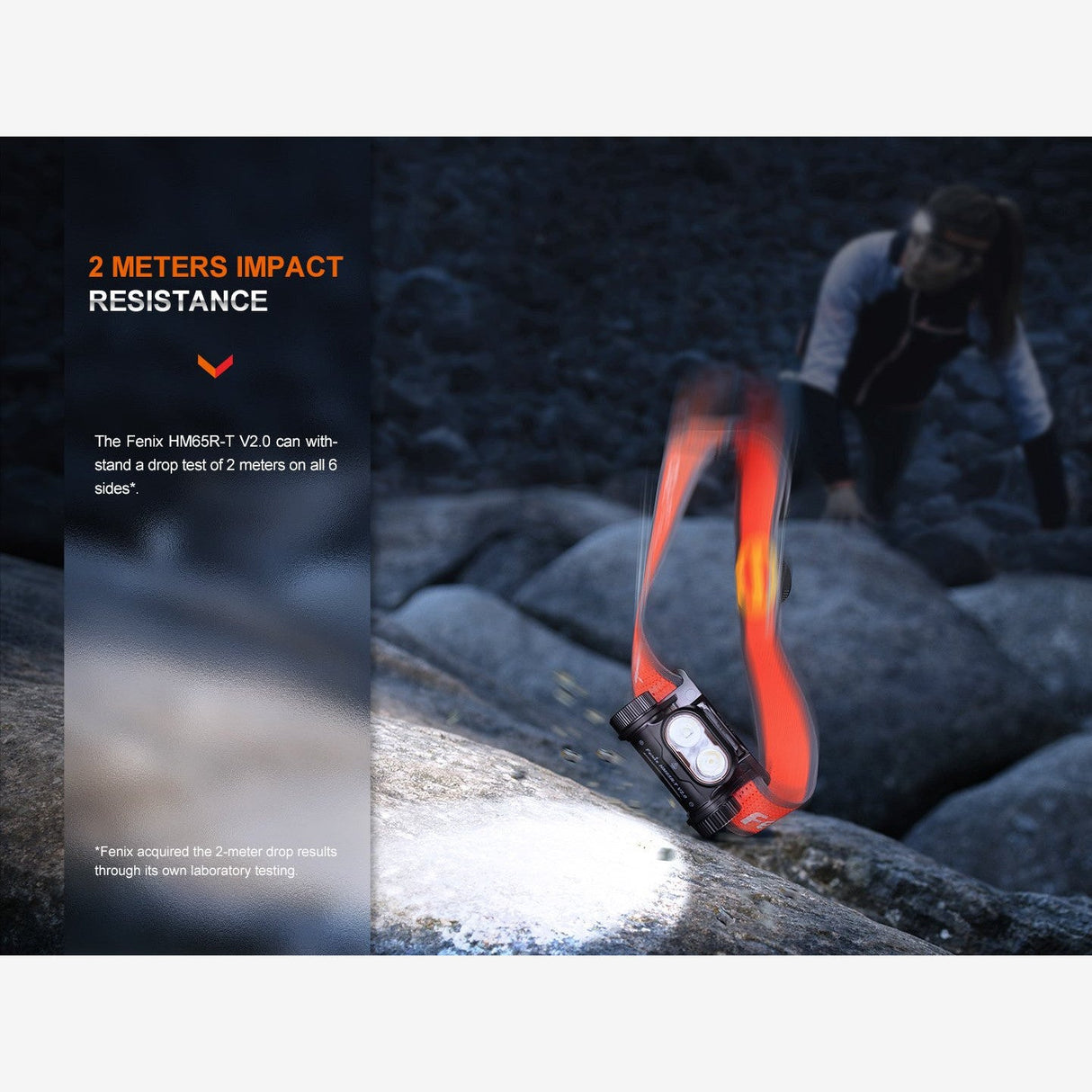 Fenix HM65R-T V2.0 (1600 lumen) | Trail.nl