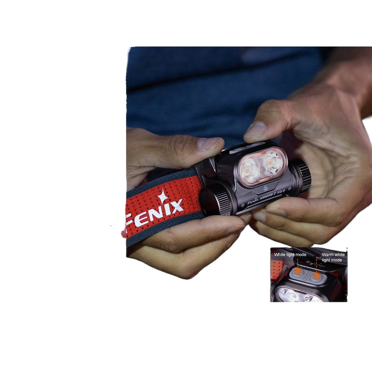 Fenix HM65R-T V2.0 (1600 lumen) | Trail.nl