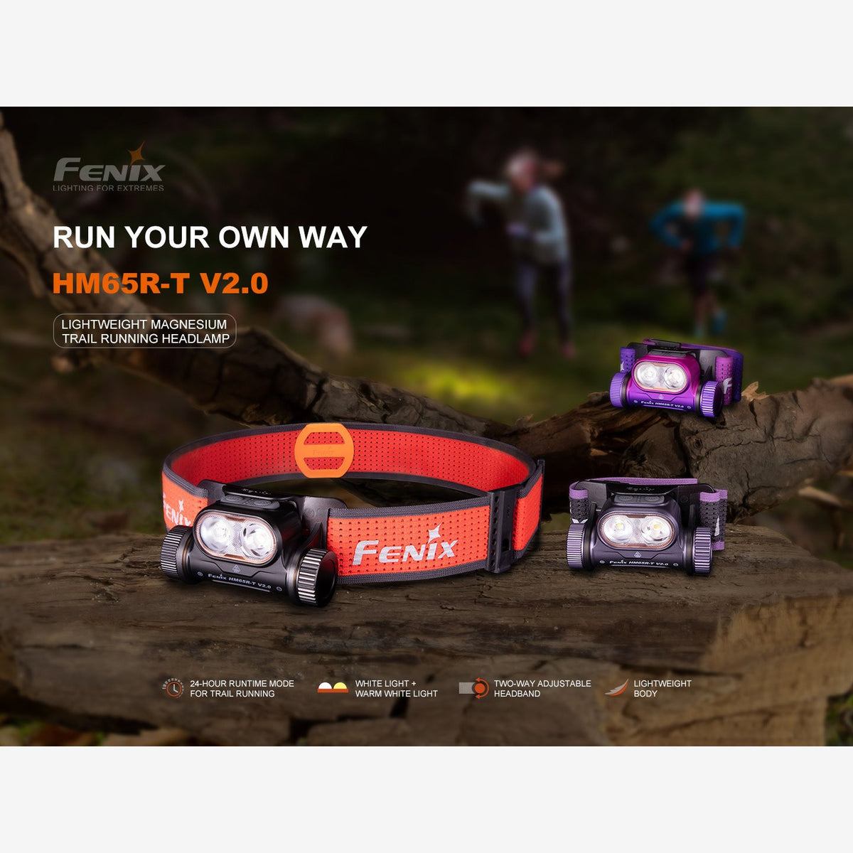 Fenix HM65R-T V2.0 (1600 lumen) | Trail.nl
