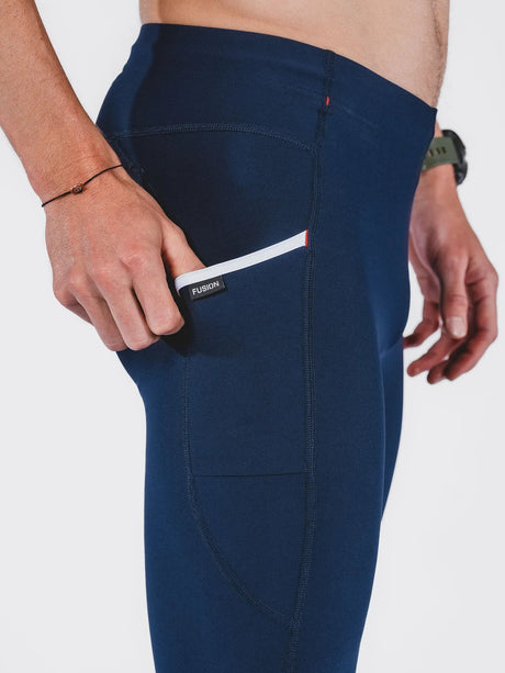 Fusion | C3 Long Tight Black | Running Tight | Unisex (SALE) | Trail.nl
