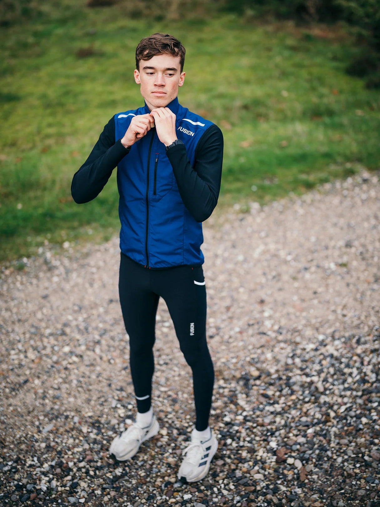 Fusion | S1 Run Vest | Windstopper | Heren - Trail.nl