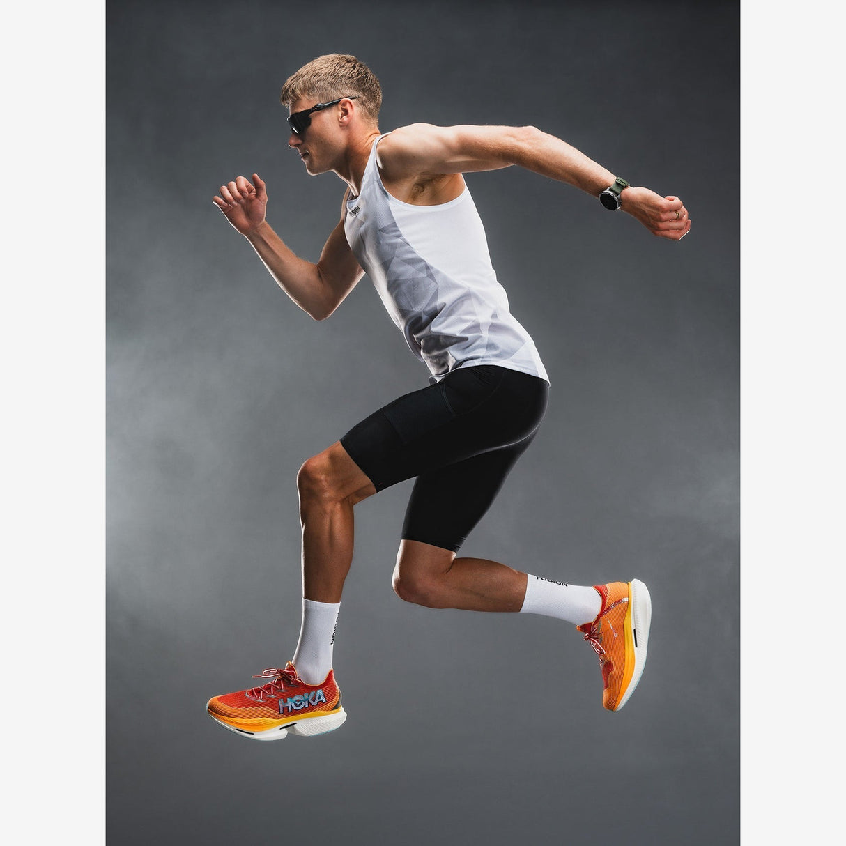 Fusion | Tempo Run Singlet | Running Tank | Unisex | Trail.nl