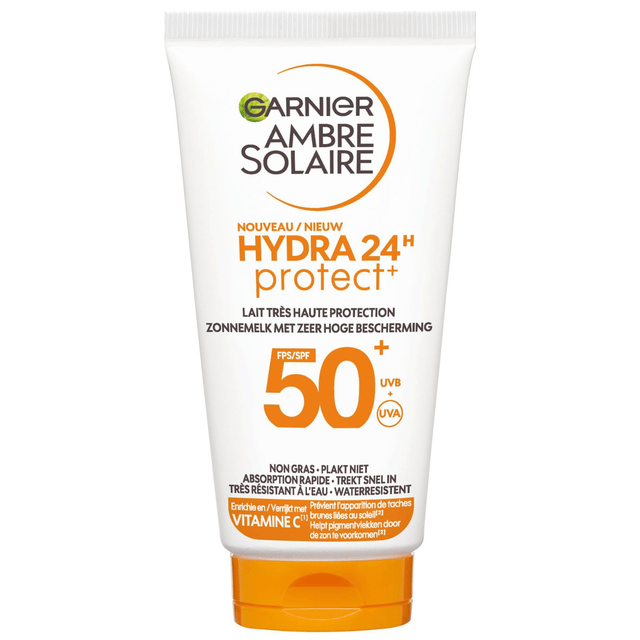 Garnier Ambre Solaire | Hydra 24H | Zonnebrandcreme SPF 50 | 50 ML | Trail.nl