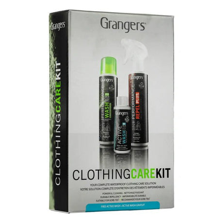 Grangers | Clothing Care Kit | Cleaning + Waterproofing | Trail.nl