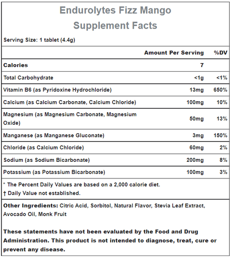 Hammer Nutrition | Endurolytes FIZZ | Elektrolytendrank | Bruistablet | Trail.nl