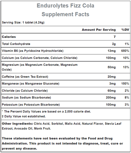 Hammer Nutrition | Endurolytes FIZZ | Elektrolytendrank | Bruistablet | Trail.nl