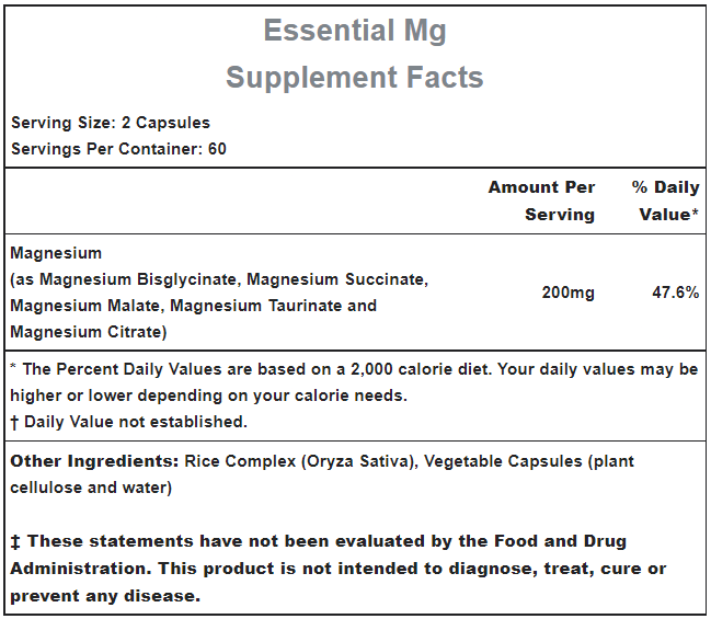 Hammer Nutrition | Essential Magnesium | Trail.nl