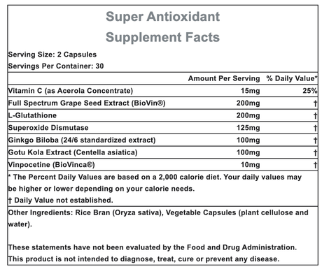 Hammer Nutrition | Superior Recovery | Super Antioxidant | 60 Capsules | Trail.nl