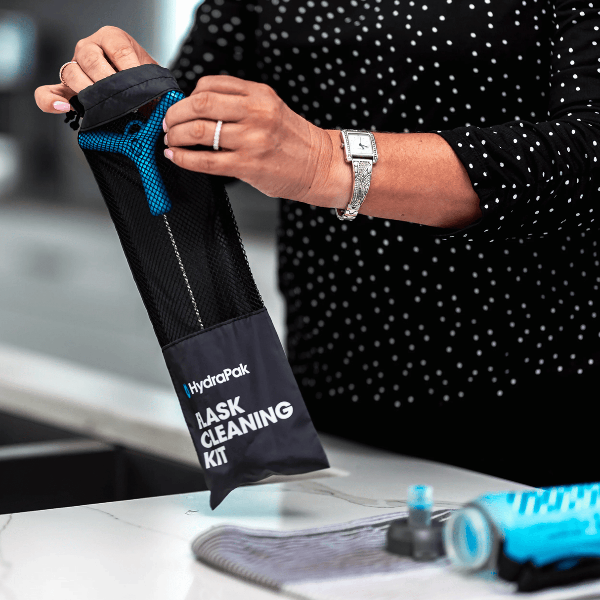 Hydrapak | Flaskflex | Softflask Reiniging | Trail.nl