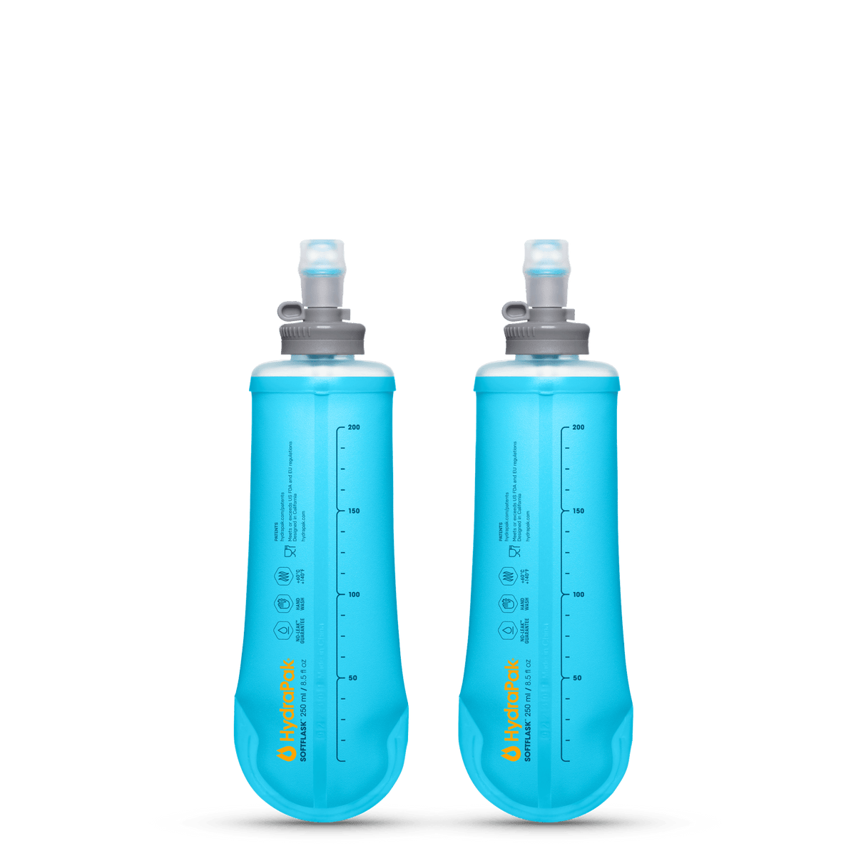 HydraPak | Soft Flask | 250 ML | Duo-pack | Trail.nl