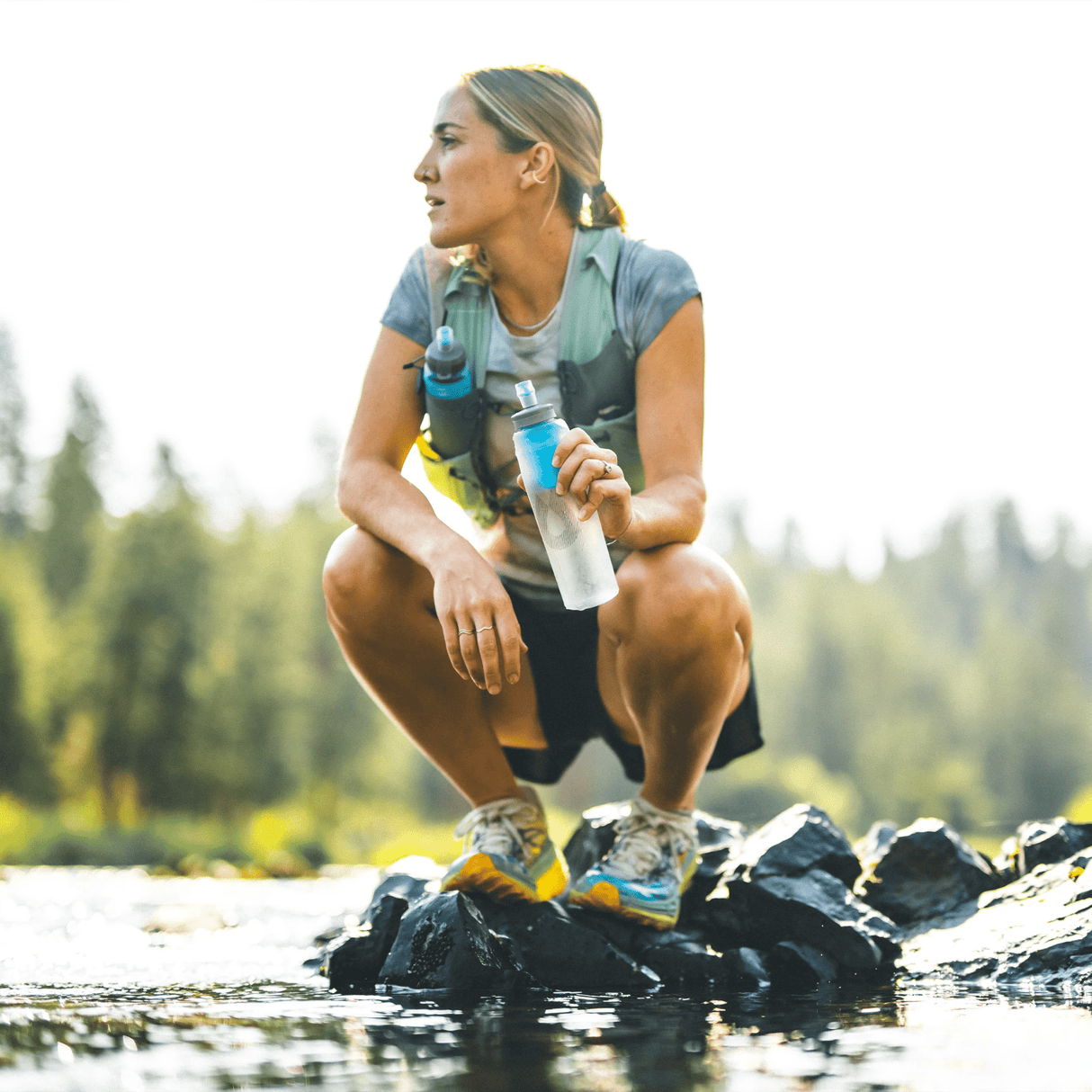 Hydrapak | Ultraflask+ 2025 | Soft Flask + Waterfilter | 500 ML | Trail.nl