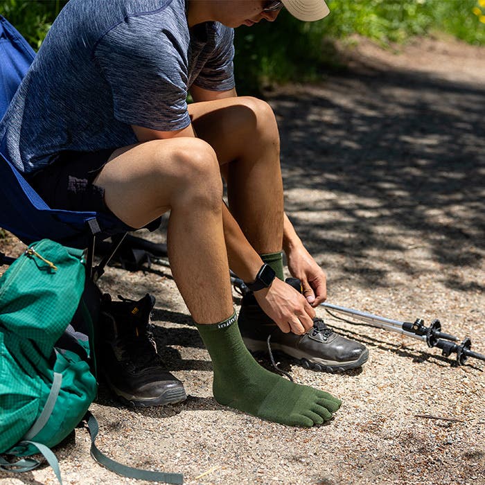 Injinji | Liner | Crew | Lightweight | Wol | Wandelsokken - Trail.nl