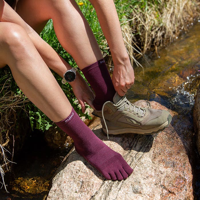 Injinji | Liner | Crew | Lightweight | Wol | Wandelsokken - Trail.nl