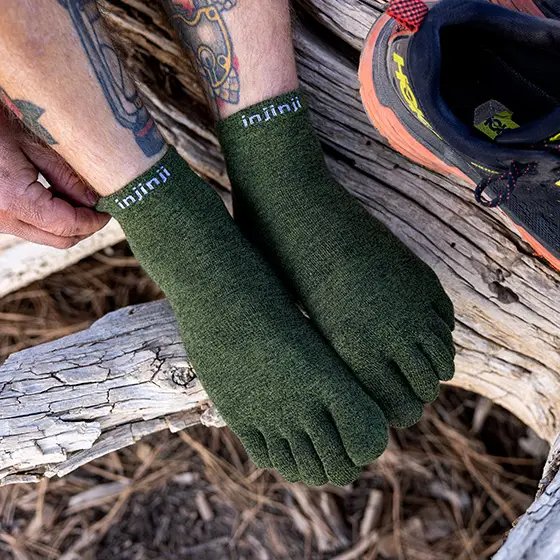 Injinji | Liner | Mini Crew | Lightweight | Wandelsokken (SALE) | Trail.nl