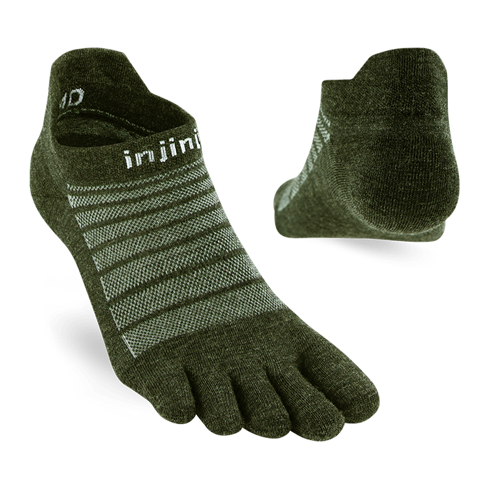 Injinji | Run | No - Show | Lightweight | Wol | Hardloopsokken - Trail.nl