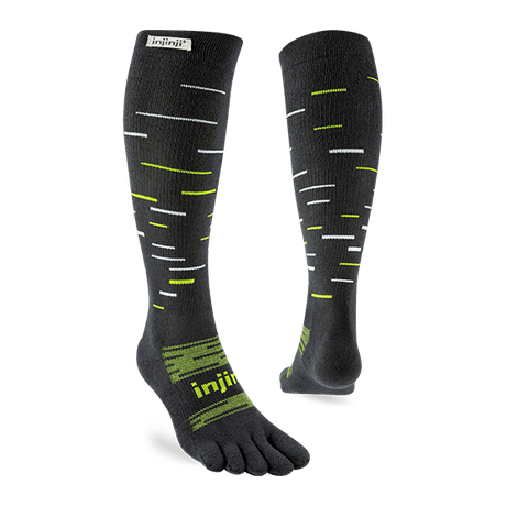 Injinji | Snow | Over the Calf | Midweight Padded | Teensokken - Trail.nl