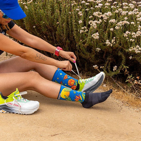 Injinji | Trail | Crew | Midweight | Trailrunsokken | Dames | Sunny San Diego - Trail.nl