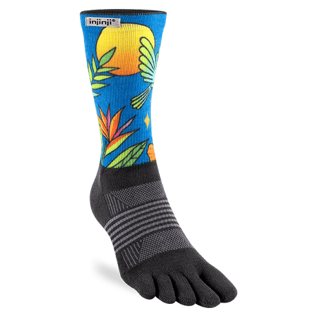 Injinji | Trail | Crew | Midweight | Trailrunsokken | Dames | Sunny San Diego - Trail.nl