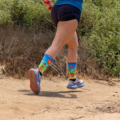 Injinji | Trail | Crew | Midweight | Trailrunsokken | Dames | Sunny San Diego - Trail.nl