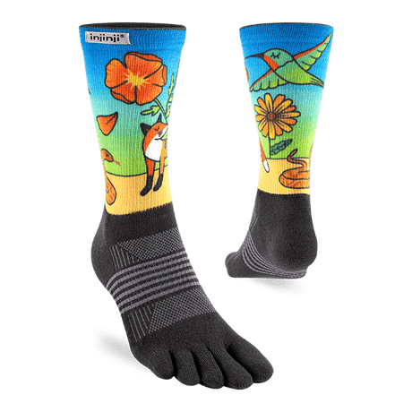 Injinji | Trail | Crew | Midweight | Trailrunsokken | Dames | Sunny San Diego - Trail.nl