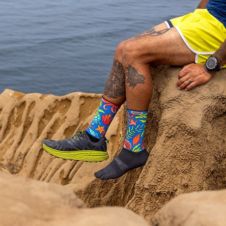 Injinji | Trail | Crew | Midweight | Trailrunsokken | Sunny San Diego - Trail.nl