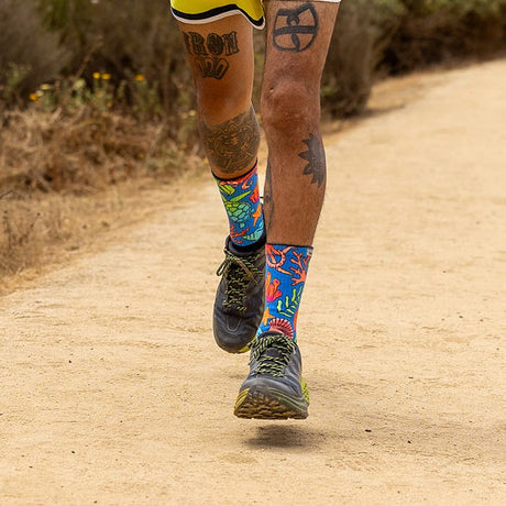 Injinji | Trail | Crew | Midweight | Trailrunsokken | Sunny San Diego - Trail.nl