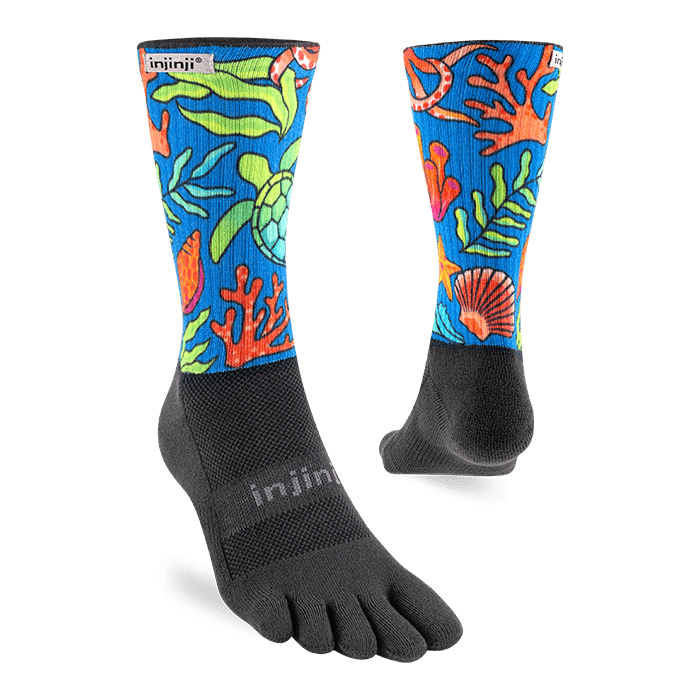 Injinji | Trail | Crew | Midweight | Trailrunsokken | Sunny San Diego - Trail.nl