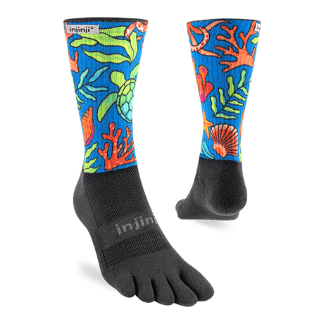 Injinji | Trail | Crew | Midweight | Trailrunsokken | Sunny San Diego - Trail.nl