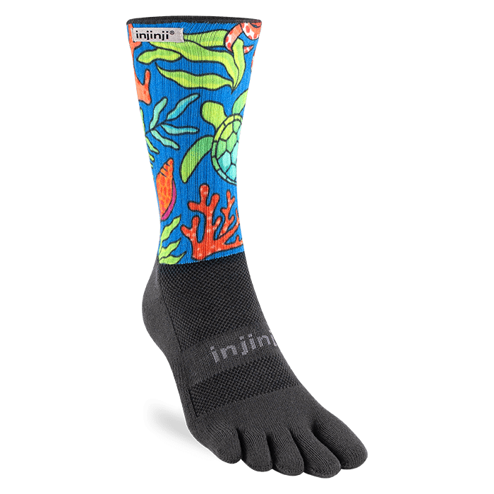 Injinji | Trail | Crew | Midweight | Trailrunsokken | Sunny San Diego - Trail.nl