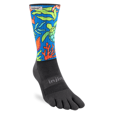 Injinji | Trail | Crew | Midweight | Trailrunsokken | Sunny San Diego - Trail.nl