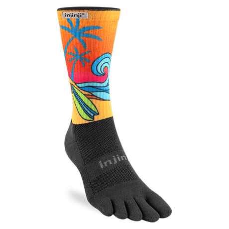 Injinji | Trail | Crew | Midweight | Trailrunsokken | Sunny San Diego - Trail.nl