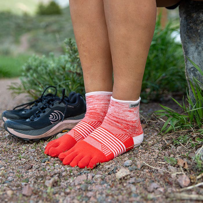Injinji | Trail | Mini - Crew | Midweight | Dames | Trailrunsokken - Trail.nl