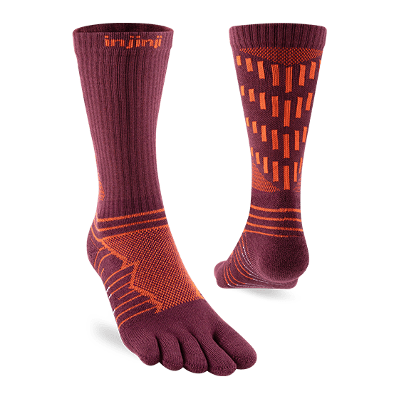 Injinji | Ultra Run | Crew | Midweight Padded | Hardloopsokken | Trail.nl