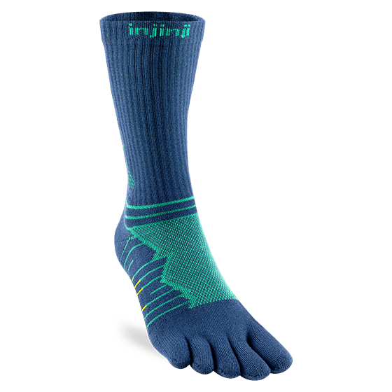 Injinji | Ultra Run | Crew | Midweight Padded | Hardloopsokken | Trail.nl