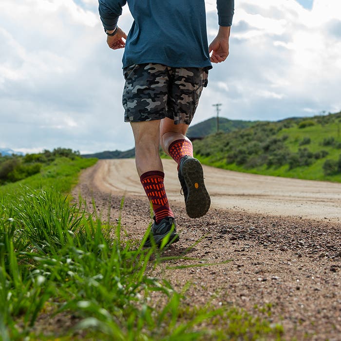 Injinji | Ultra Run | Crew | Midweight Padded | Hardloopsokken | Trail.nl