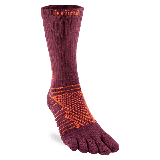 Injinji | Ultra Run | Crew | Midweight Padded | Hardloopsokken | Trail.nl